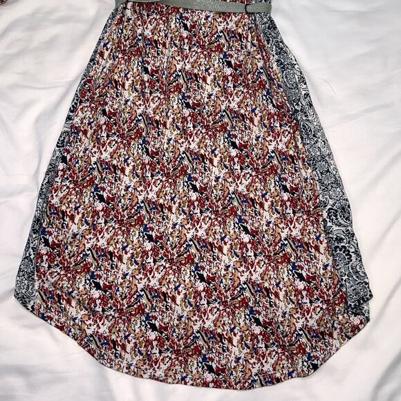 Anthropologie Tiny Perenne Dress Size M Floral Paisley Belted Boho Shirtdress - Picture 13 of 13